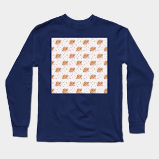 Christmas pattern with traditional cookies Long Sleeve T-Shirt